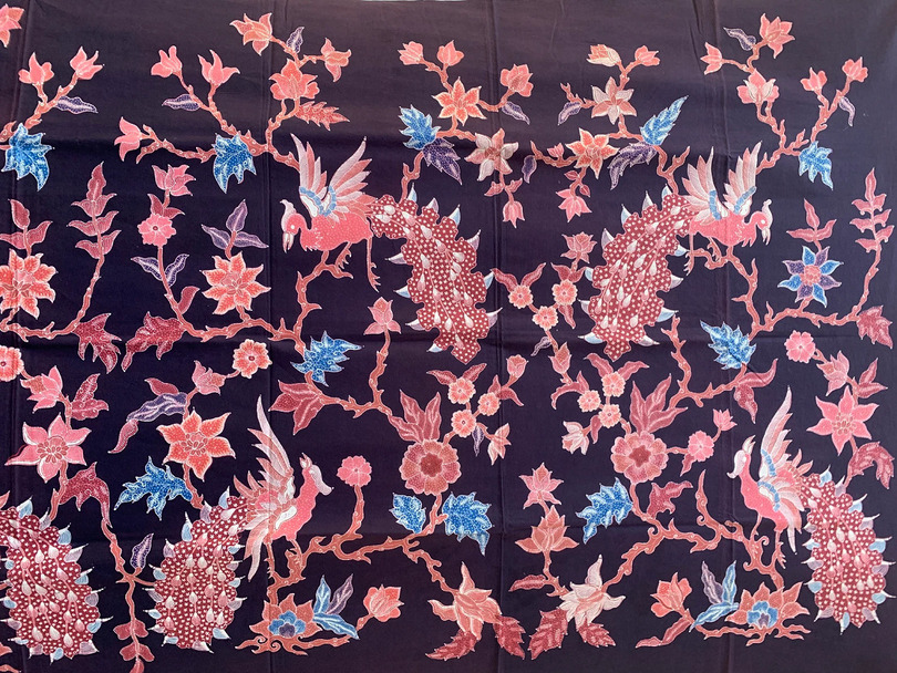 Firebird batik tulis hand drawn